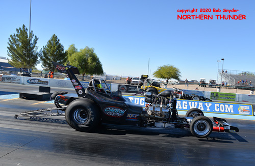 (near lane) Greg Holman - 'Carbon Copy' vs 
(far lane) Sheldon Lofgreen